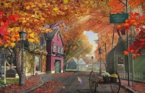 Murder She Wrote 2: Return to Cabot Cove, осенняя улица