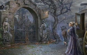 Охотники на ведьм: Украденная красота, ворота замка, карета